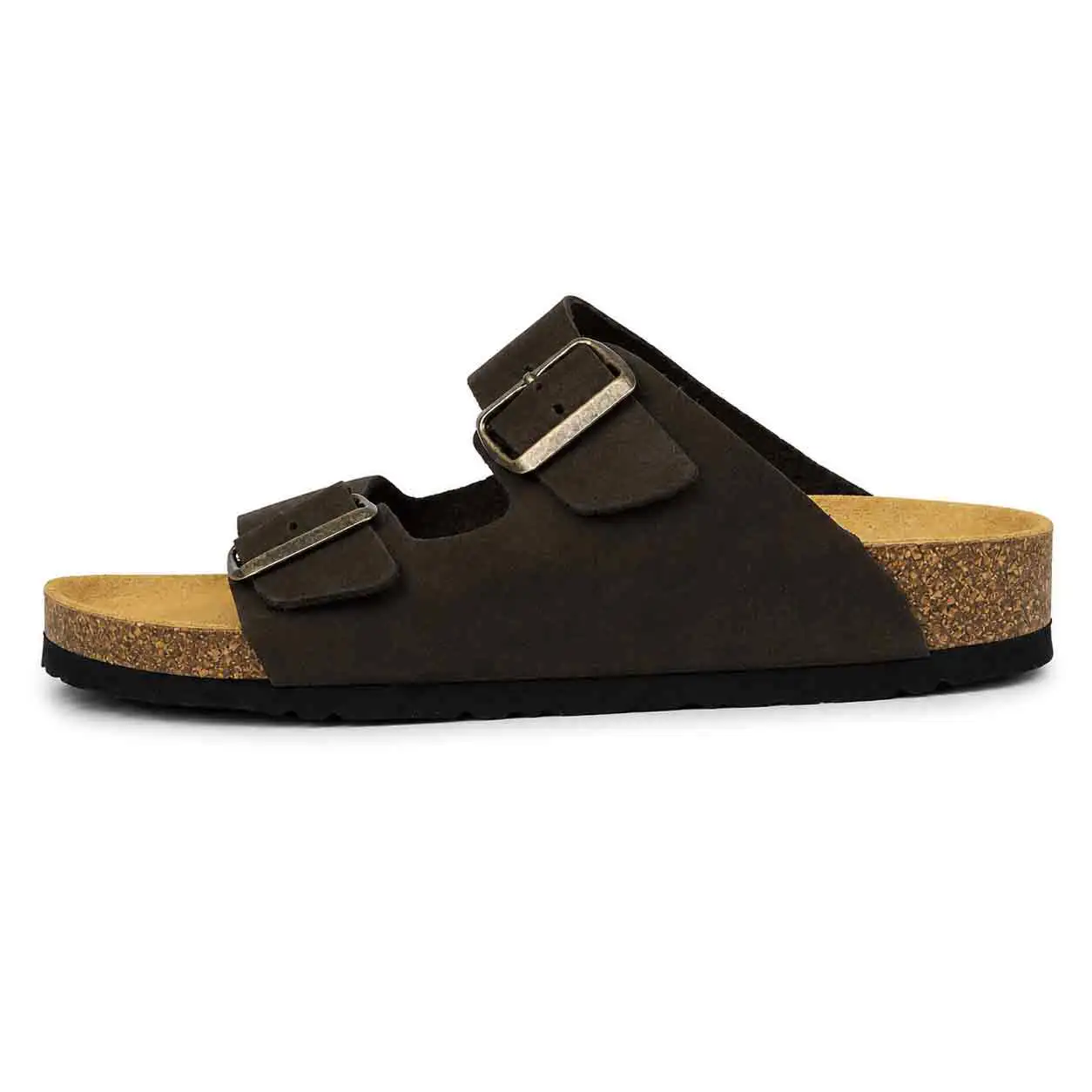 Sandale pour homme s030-1 Marron nibique cuir .........